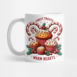 Sweet Treats Vintage Christmas Muffins Baking Mug